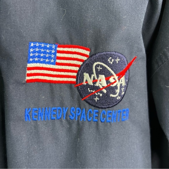 Time Square Sportswear Vintage Kennedy Space Center Jacket XL - Picture 2 of 4